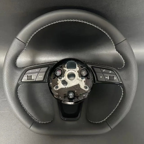 Audi S/RS Heated Semi-Perforated Leather Steering Wheel