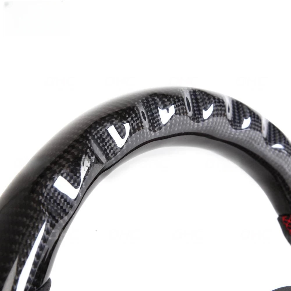 VW Golf MK7 LED Carbon Fibre Performance Steering Wheel