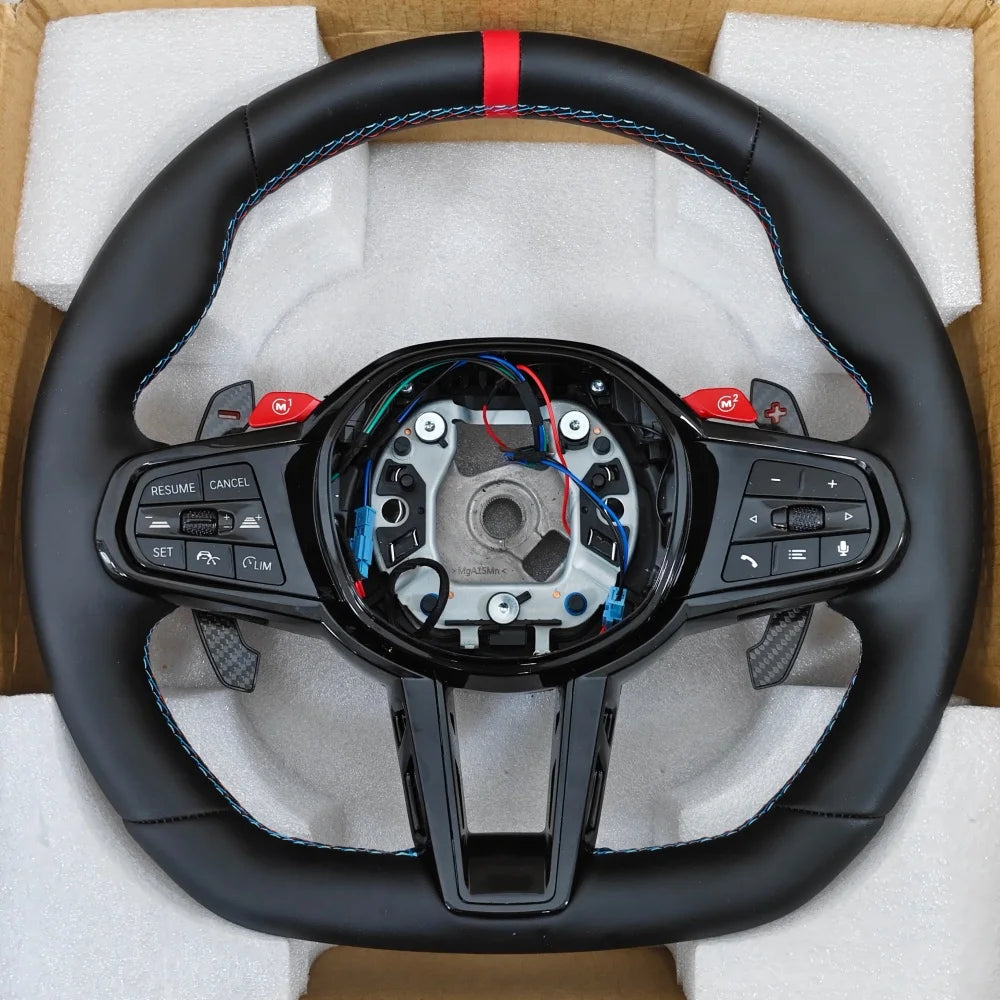 BMW F/G-Series M Style Performance Steering Wheel - Black