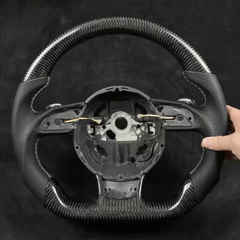 Audi Carbon Fibre Performance Steering Wheel - Carbon Fiber 9