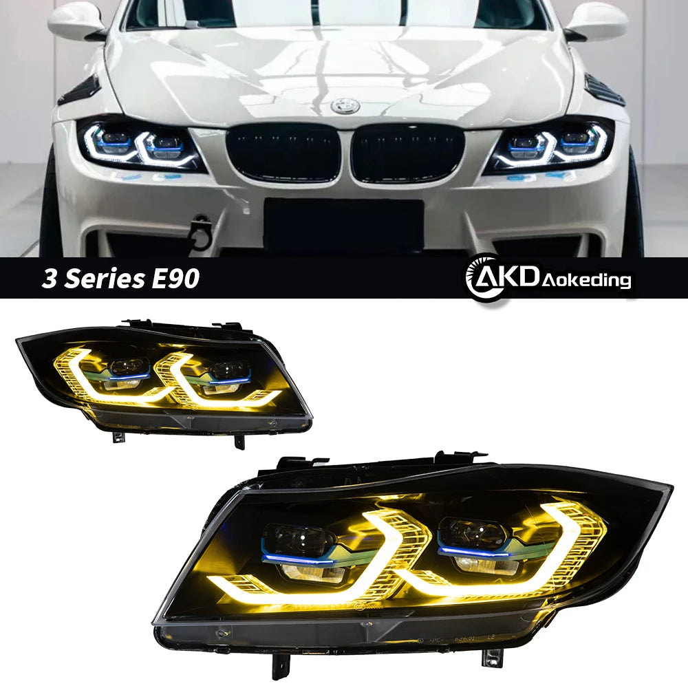 BMW E90 / E91 LED Projector Headlights (2004–2009)