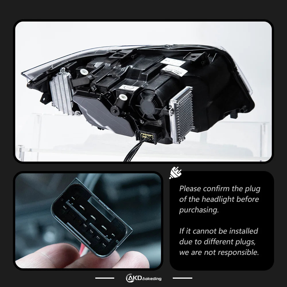 BMW E90 / E91 LED Projector Headlights (2004–2009)