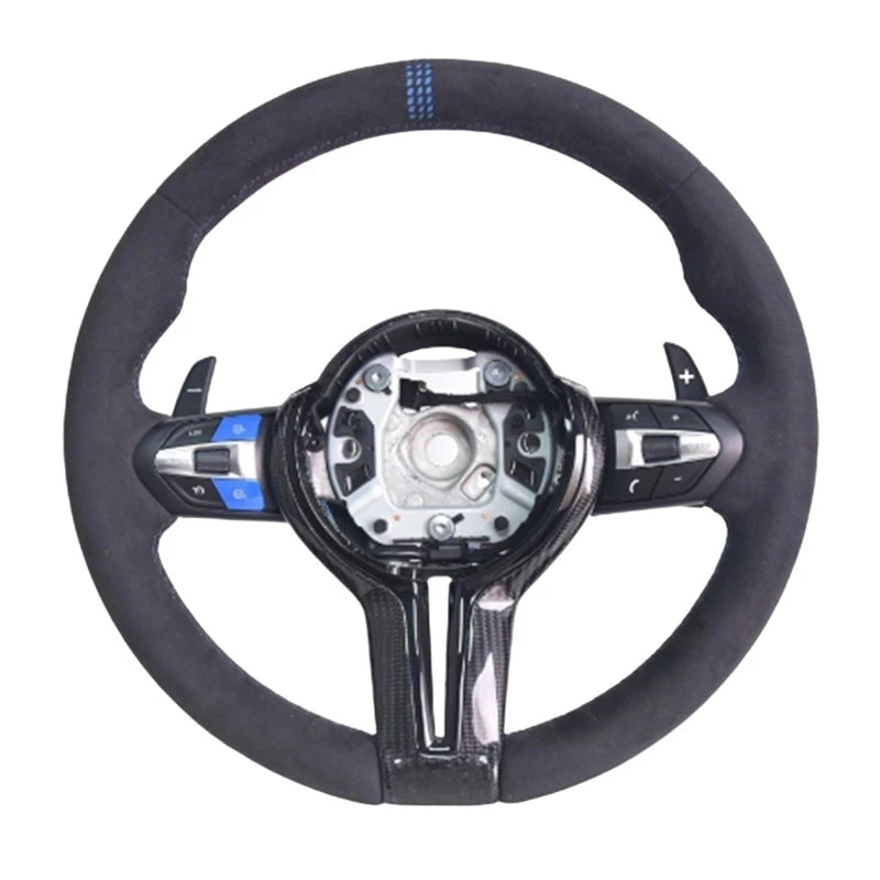 BMW F-Series CS Style Carbon & Alcantara Steering Wheel