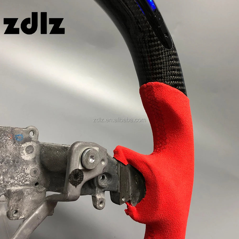 Mazda Red Suede & Carbon Fibre Performance Steering Wheel
