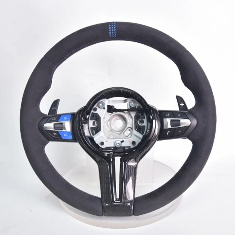 BMW F-Series CS Style Carbon & Alcantara Steering Wheel