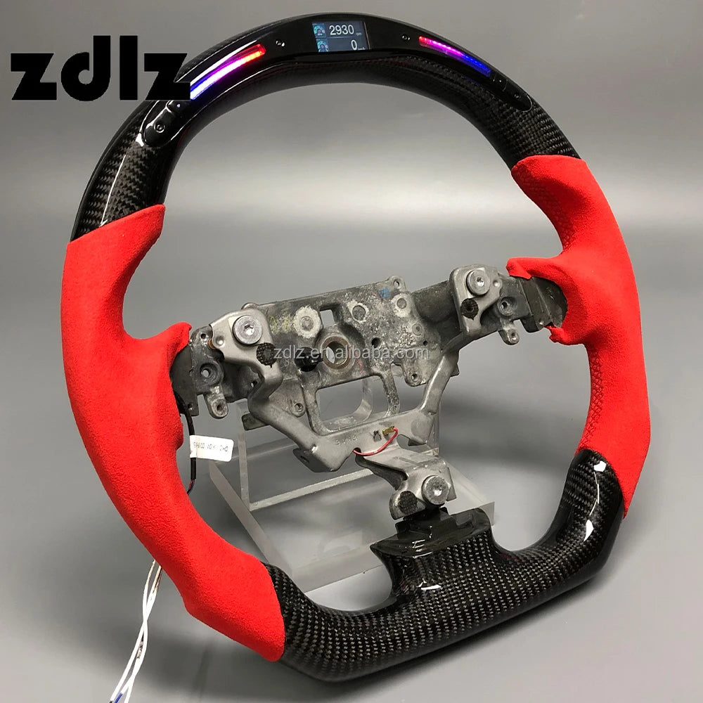 Mazda Red Suede & Carbon Fibre Performance Steering Wheel