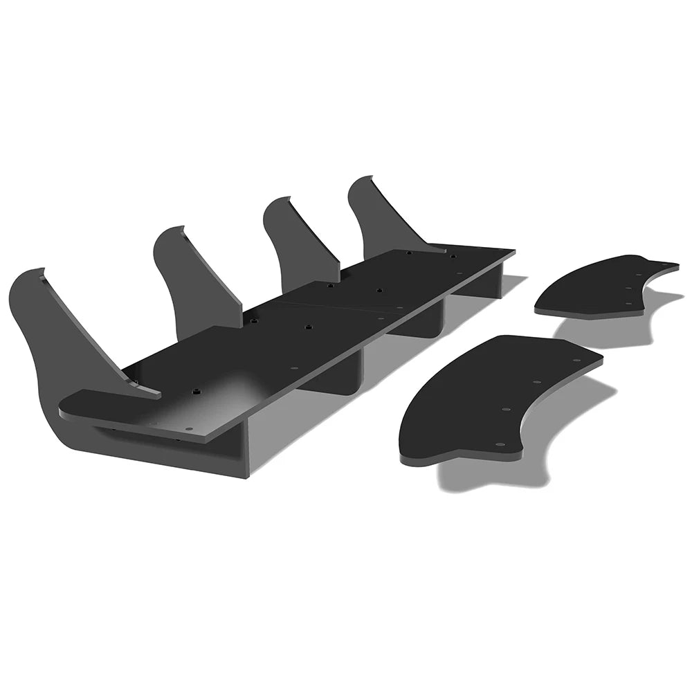 Mazda 2 Rear Bumper Diffuser Lip (2015-2018)