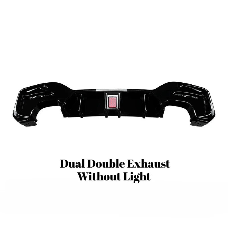 BMW 1 Series F20/F21 LCI Gloss Black Rear Diffuser (2015-2019)