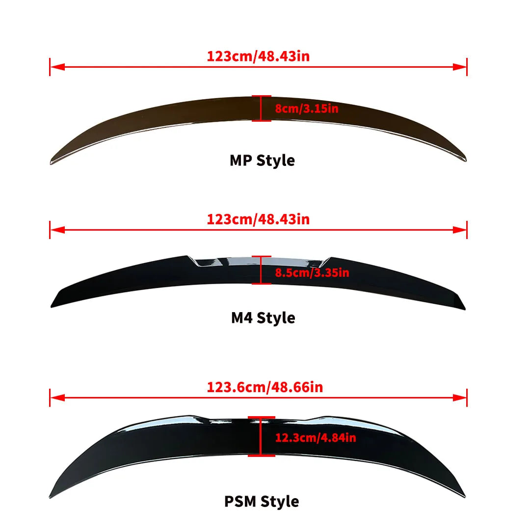 BMW F30 / F31 Rear Spoiler Lip (2013-2018)