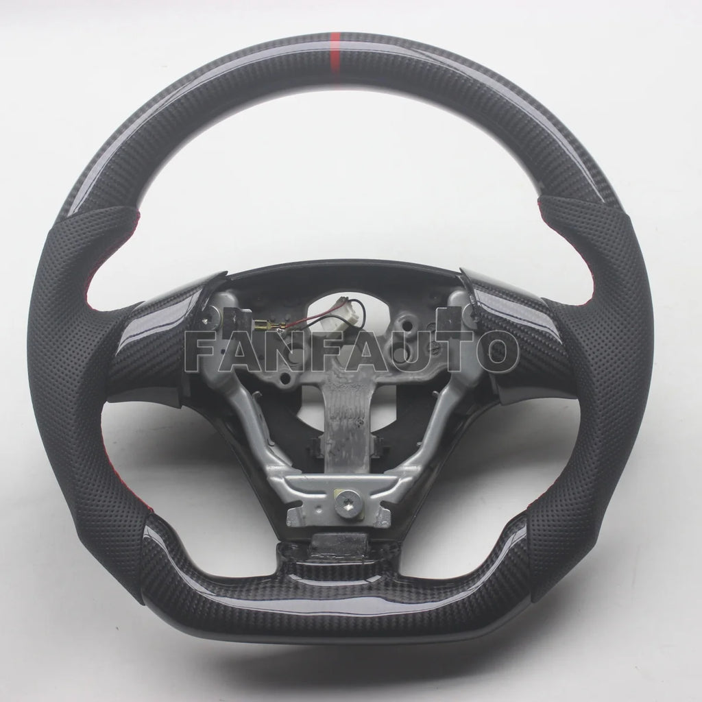 Mazda 3 / Mazdaspeed3 Carbon Fibre & Leather Steering Wheel (2004–2008)