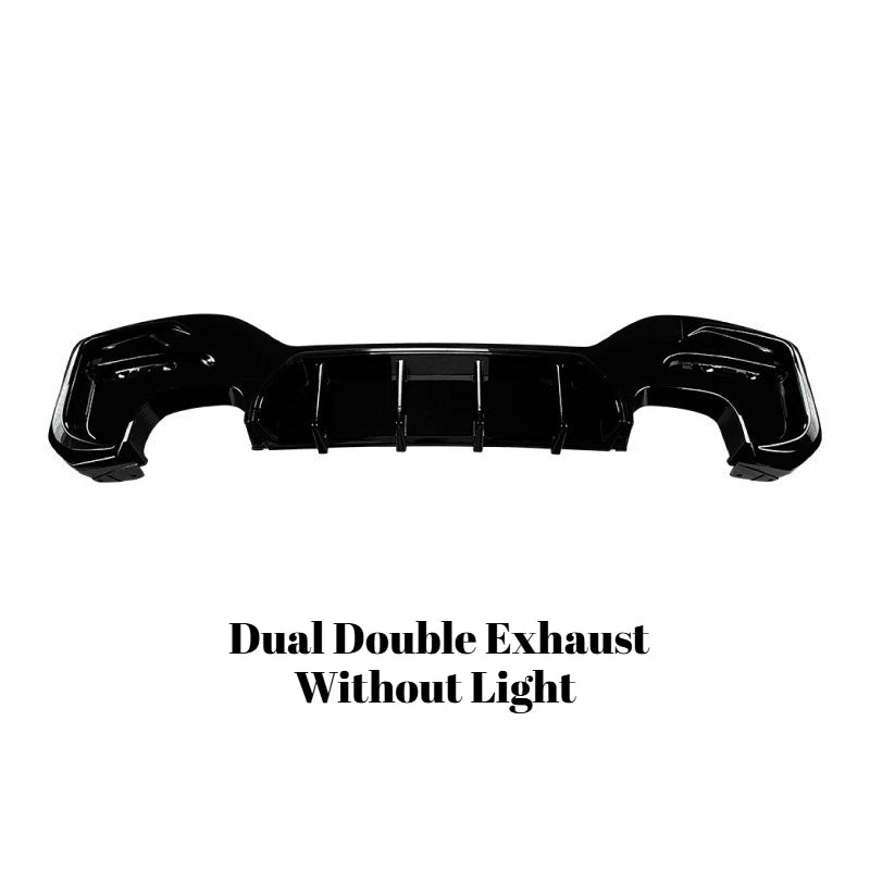 BMW 1 Series F20/F21 LCI Gloss Black Rear Diffuser (2015-2019)
