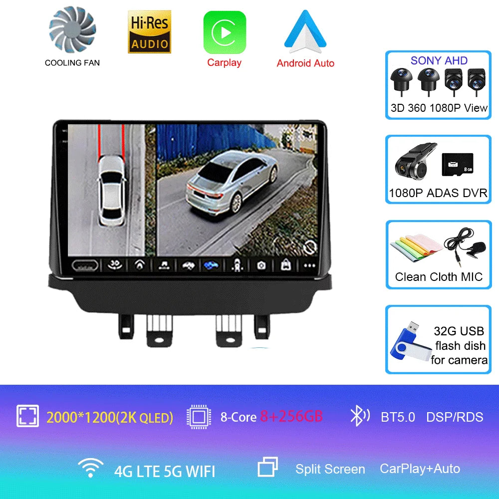 Mazda Demio / Mazda 2 CarPlay Android Screen (2014-2021)