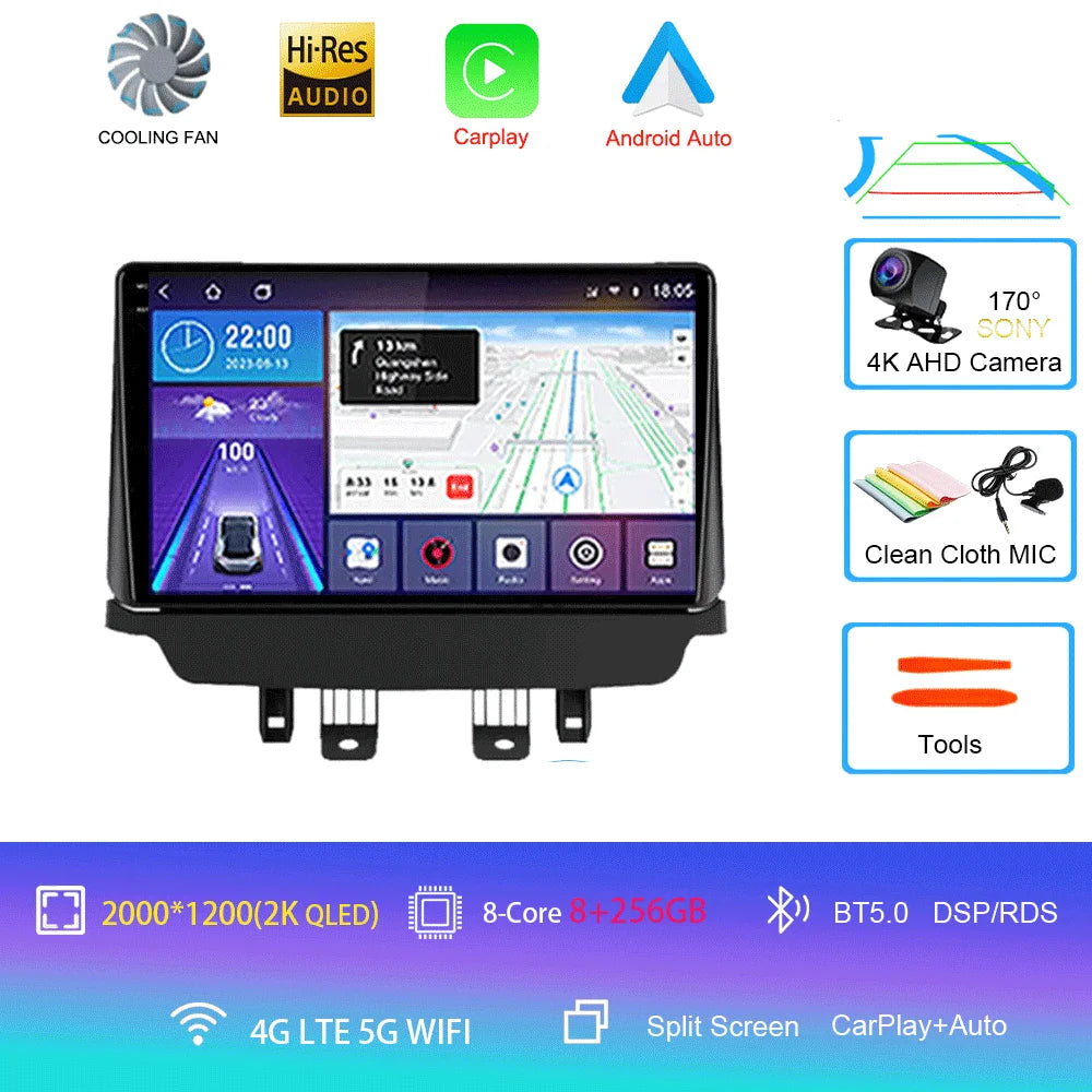 Mazda Demio / Mazda 2 CarPlay Android Screen (2014-2021)