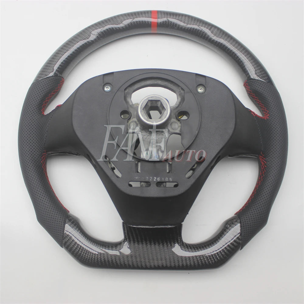 Mazda 3 / Mazdaspeed3 Carbon Fibre & Leather Steering Wheel (2004–2008)