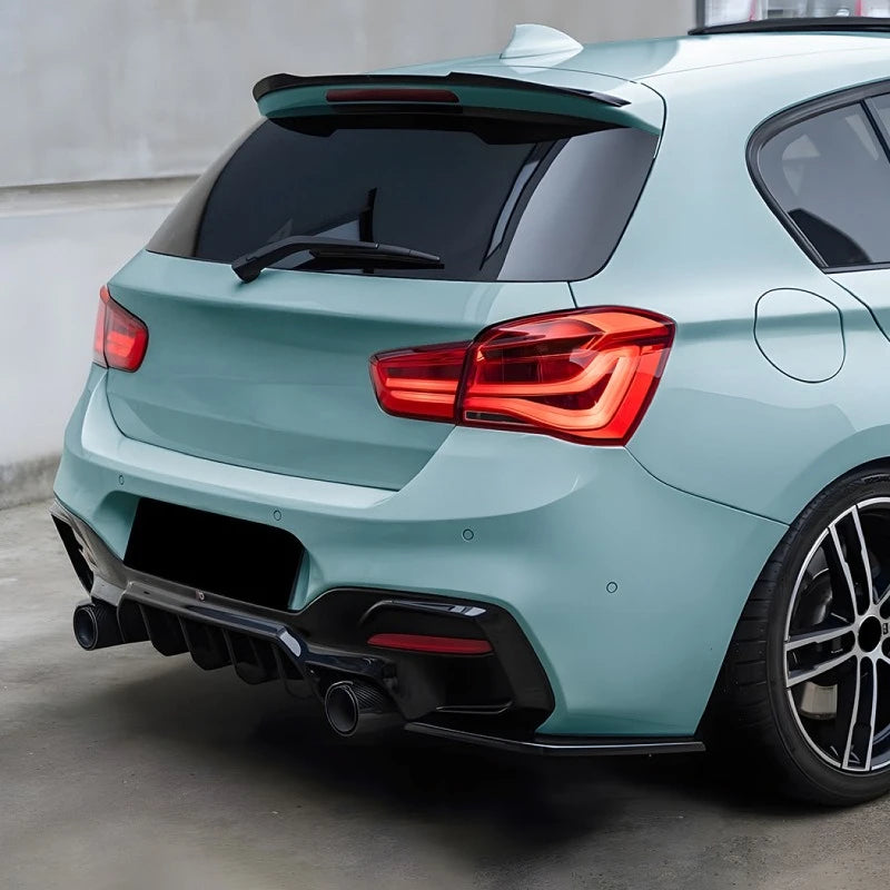 BMW 1 Series F20/F21 LCI Gloss Black Rear Diffuser (2015-2019)