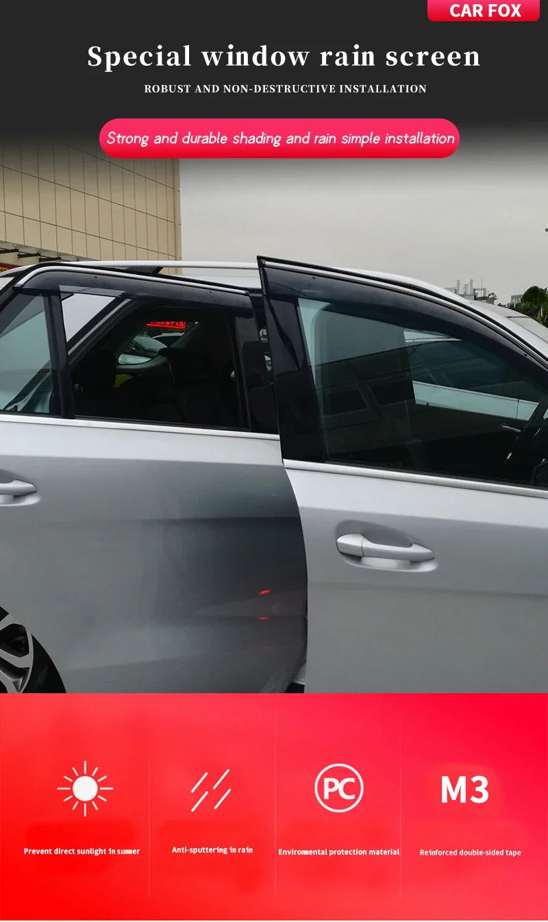 Mazda 2 / Demio Window Visors (2008-2014)