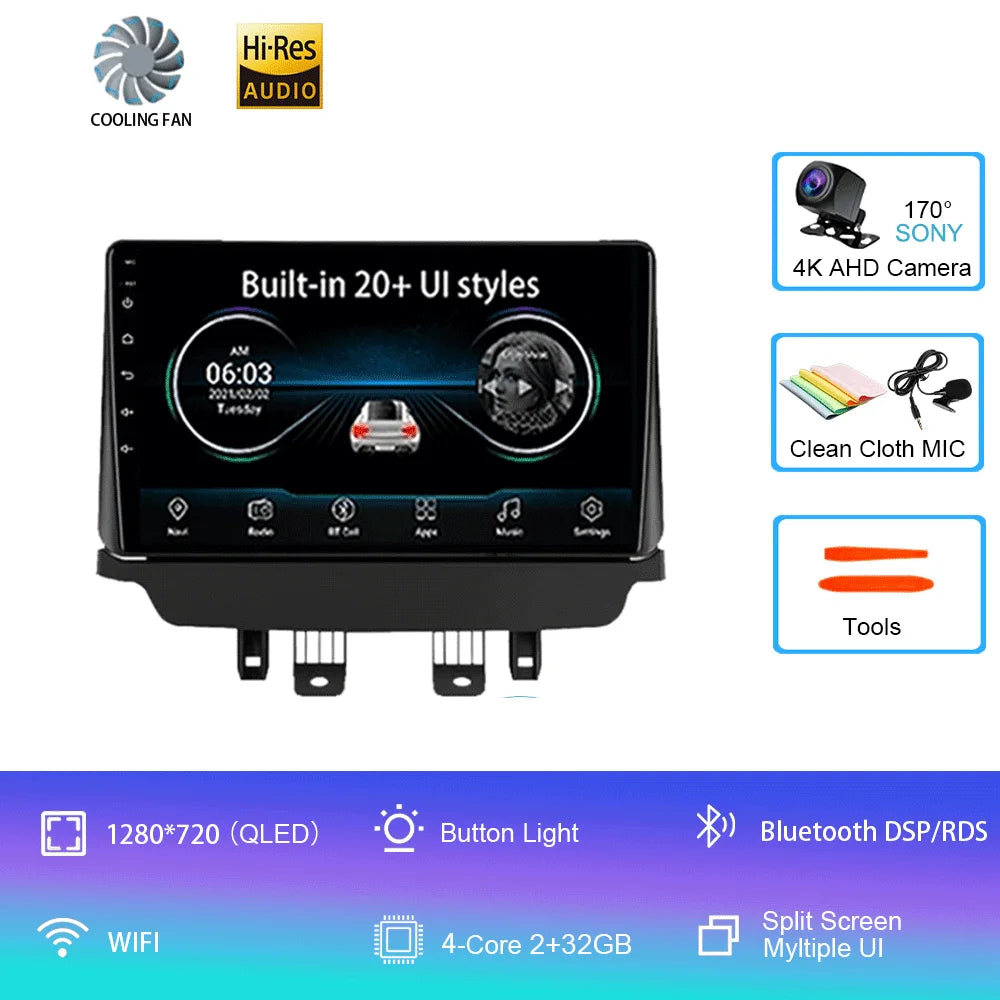 Mazda Demio / Mazda 2 CarPlay Android Screen (2014-2021)