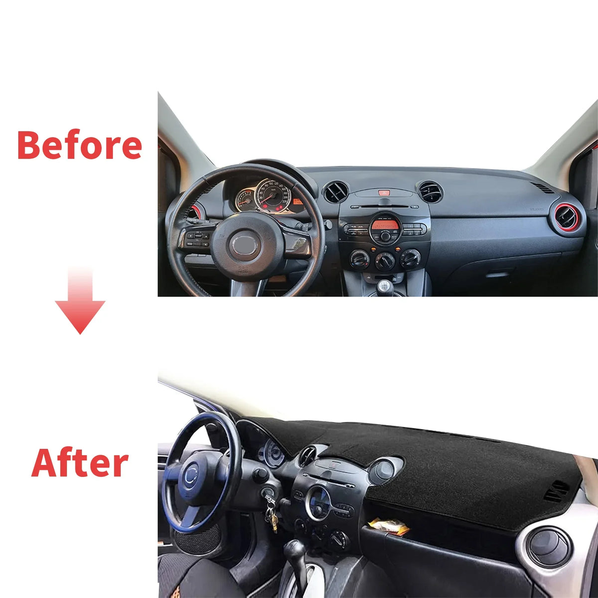 Mazda 2 DE / Demio Dashboard Sun Mat (2007-2014)