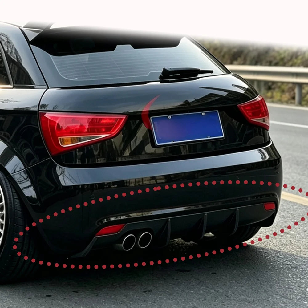 Audi A1 Carbon Style Rear Diffuser (2010-2018)