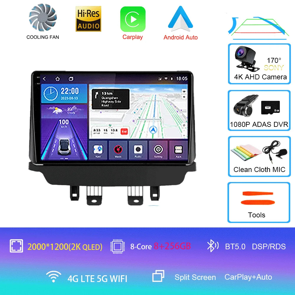 Mazda Demio / Mazda 2 CarPlay Android Screen (2014-2021)