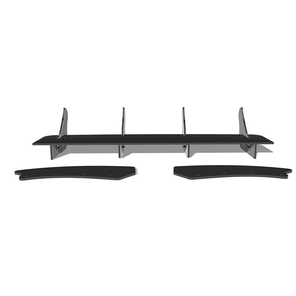 Mazda 2 Rear Bumper Diffuser Lip (2015-2018)