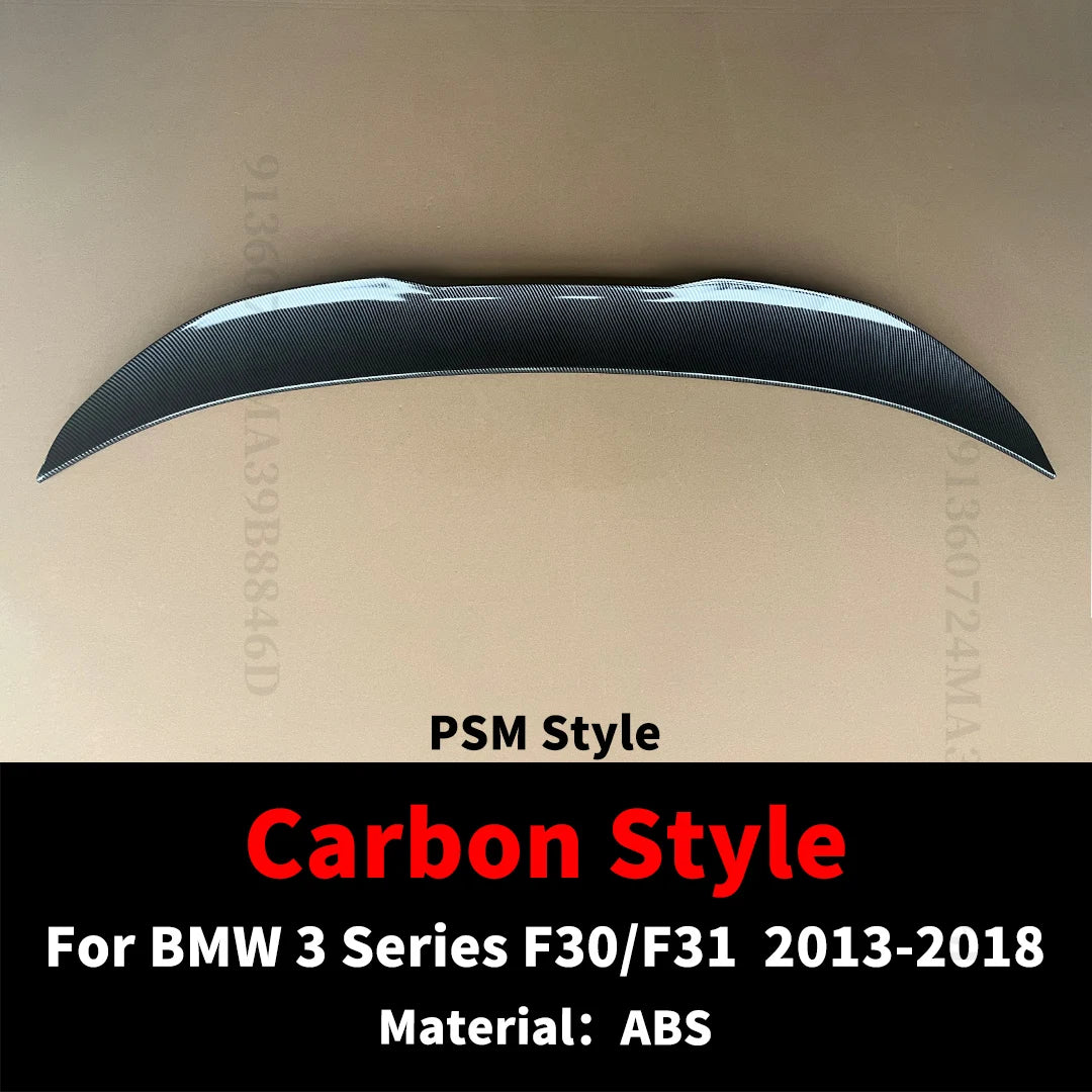 BMW F30 / F31 Rear Spoiler Lip (2013-2018)