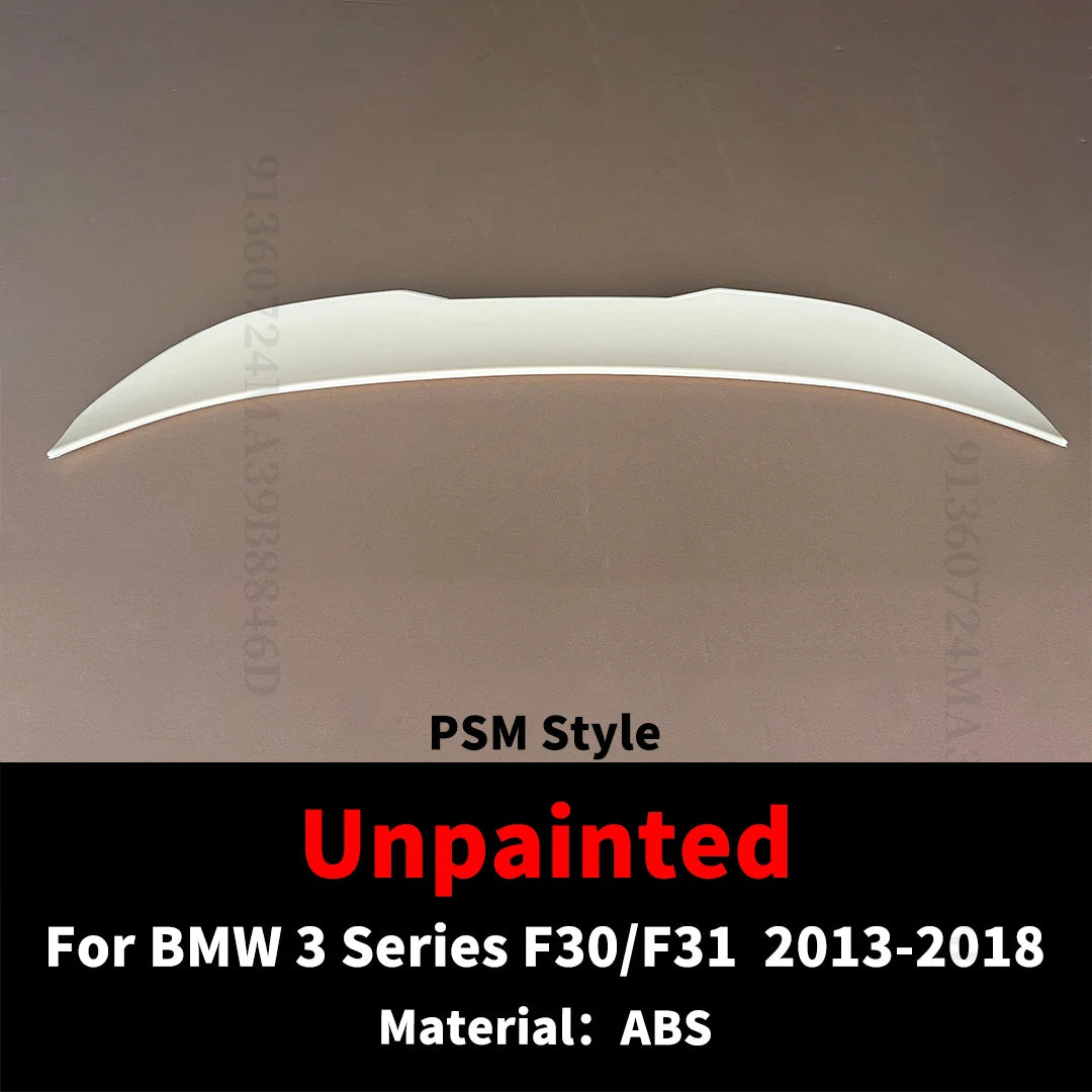 BMW F30 / F31 Rear Spoiler Lip (2013-2018)