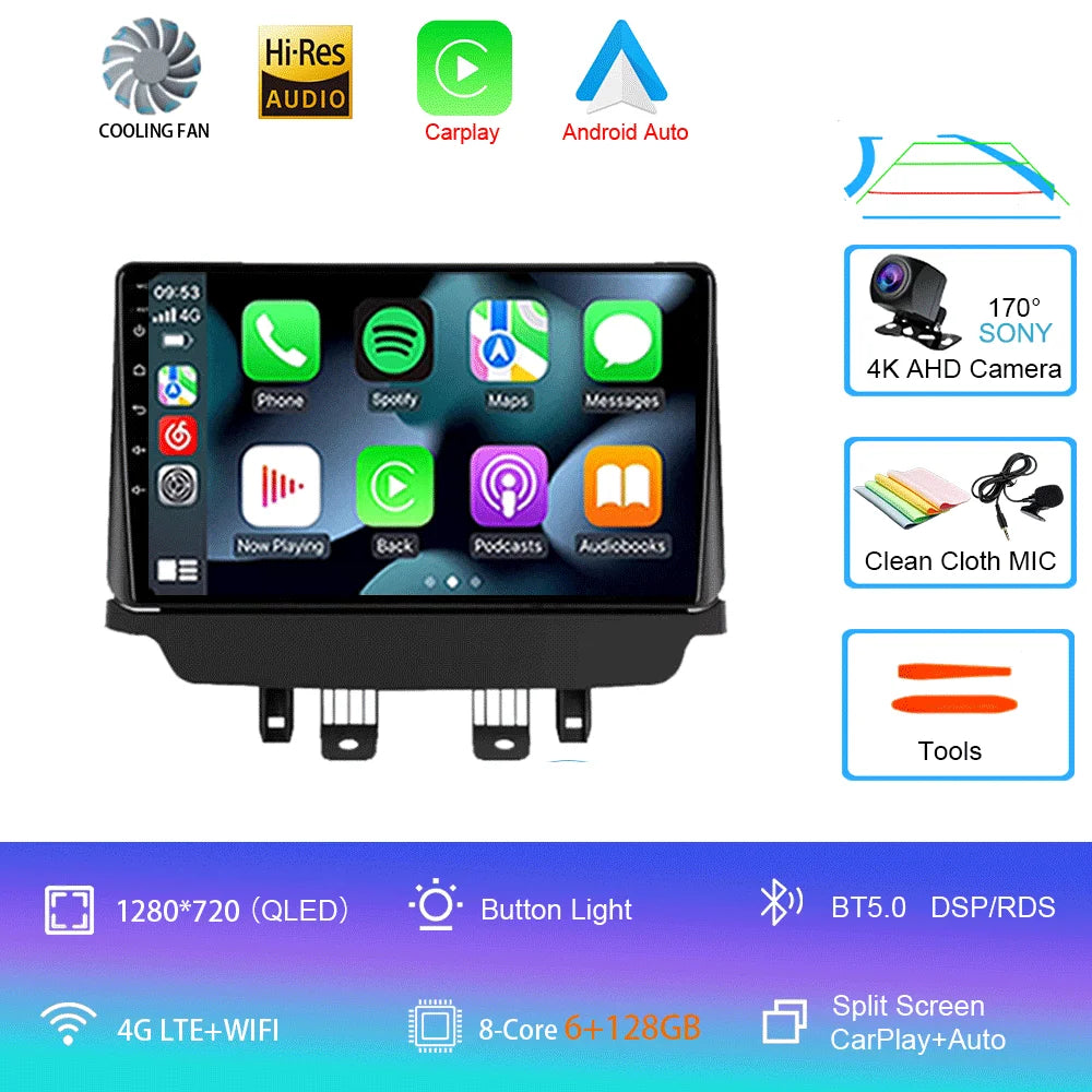 Mazda Demio / Mazda 2 CarPlay Android Screen (2014-2021)