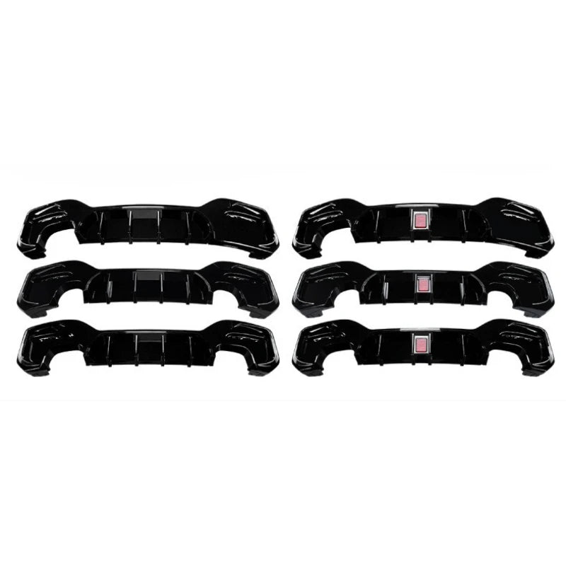 BMW 1 Series F20/F21 LCI Gloss Black Rear Diffuser (2015-2019)