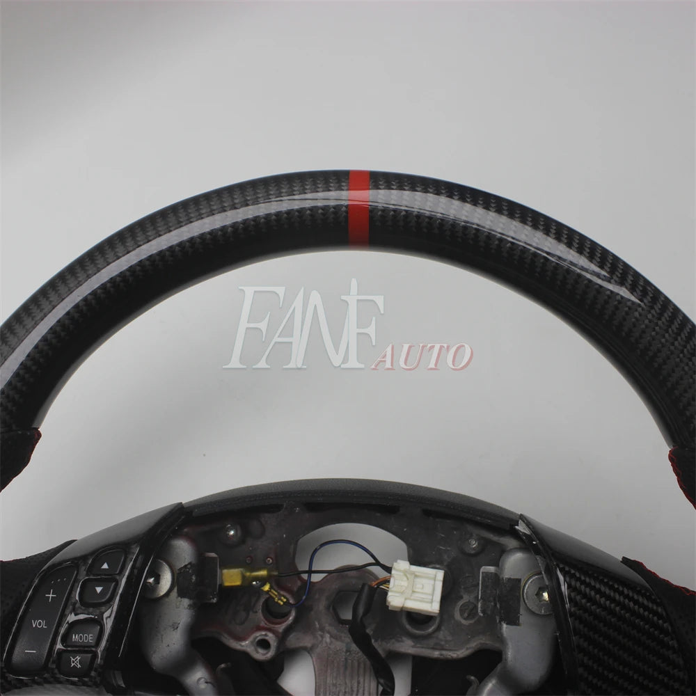 Mazda 3 / Mazdaspeed3 Carbon Fibre & Leather Steering Wheel (2004–2008)