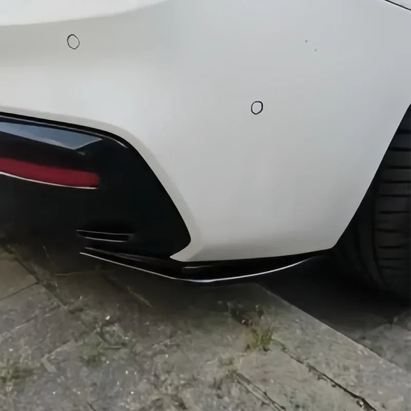 BMW 1 Series F20 Gloss Black Rear Side Splitters (2015-2019)