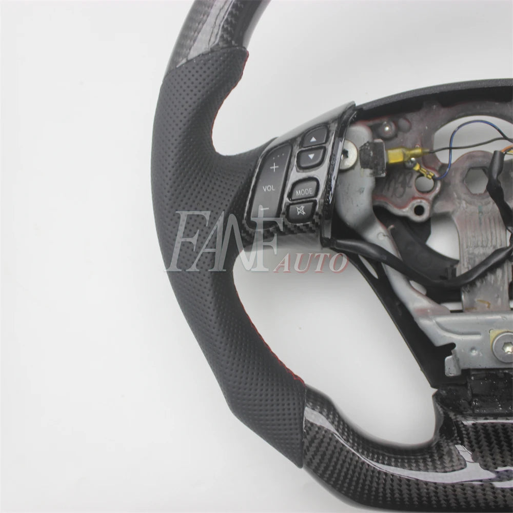Mazda 3 / Mazdaspeed3 Carbon Fibre & Leather Steering Wheel (2004–2008)