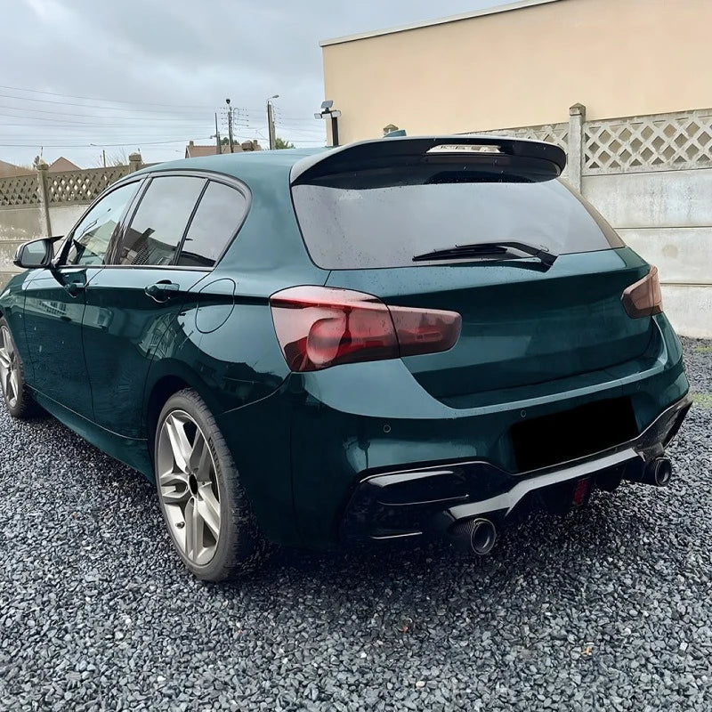 BMW 1 Series F20/F21 LCI Gloss Black Rear Diffuser (2015-2019)